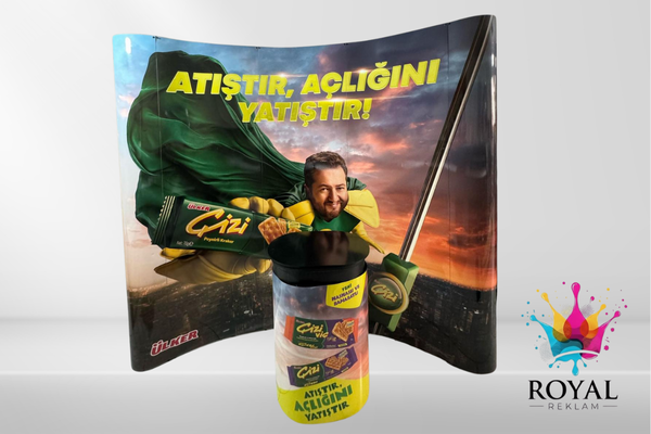 3X3 Oval Örümcek Stand 10 3X3 Oval Örümcek Stand - Görsel 8