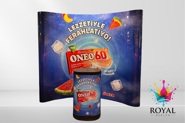 3X3 Oval Örümcek Stand 11 3X3 Oval Örümcek Stand - Görsel 9