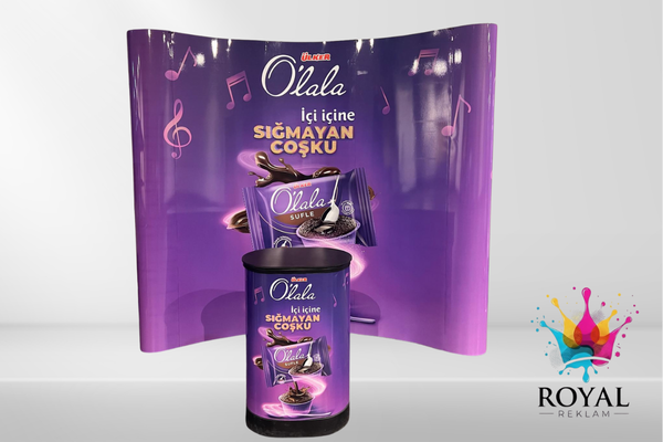 3X3 Oval Örümcek Stand 3 3X3 Oval Örümcek Stand