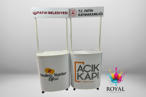 Alternative view of Oval Tanıtım Stand